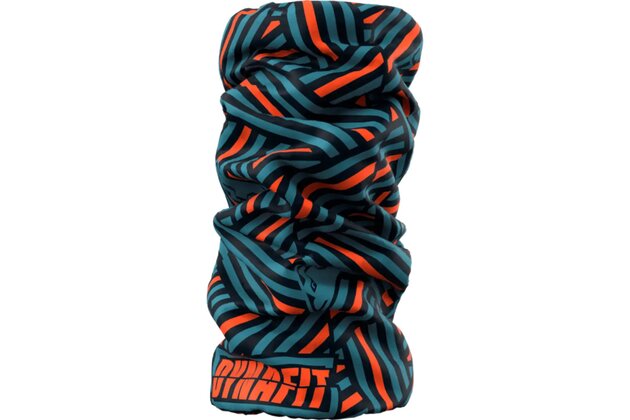 Nákrčník DYNAFIT Logo Nect Gaiter Storm Blue/Razzle Dazzle