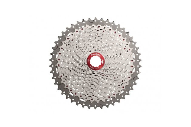 Kazeta SUNRACE MX8 Metallic/Red 11s