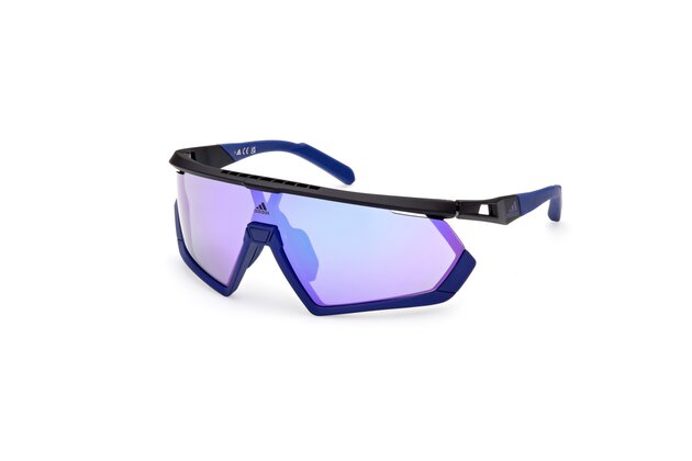 Sluneční brýle ADIDAS Sport SP0054 Matte Black/Gradient Or Mirror Violet Sluneční brýle ADIDAS Sport SP0054 Matte Black/Gradient Or Mirror Violet