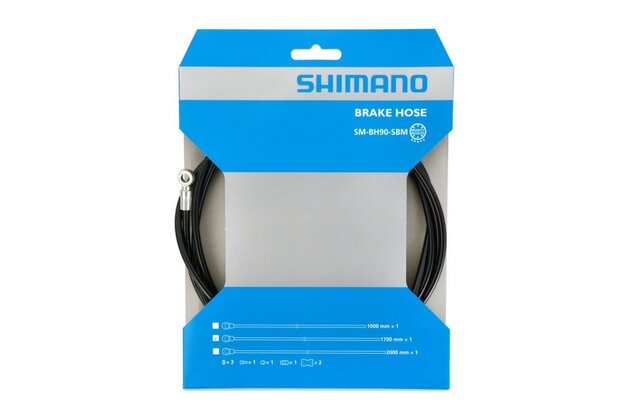 Brzdová hadice SHIMANO SM-BH90-SMB 1700mm Black