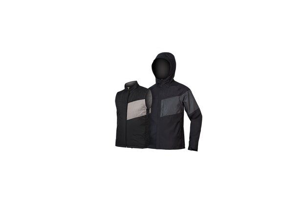 Bunda ENDURA Urban Luminite 3v1 II Black