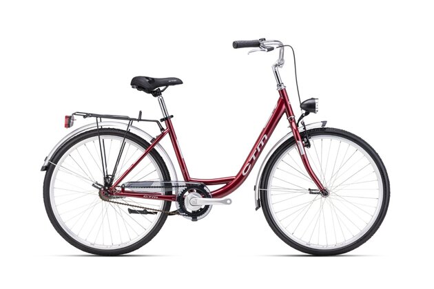 CTM Olivia 1.0 Burgundy Pearl/Silver