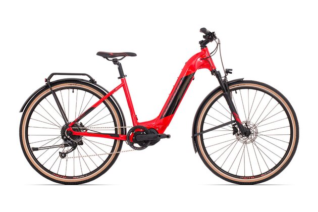 ROCK MACHINE Crossride INT e400 Touring Gloss Red/Black