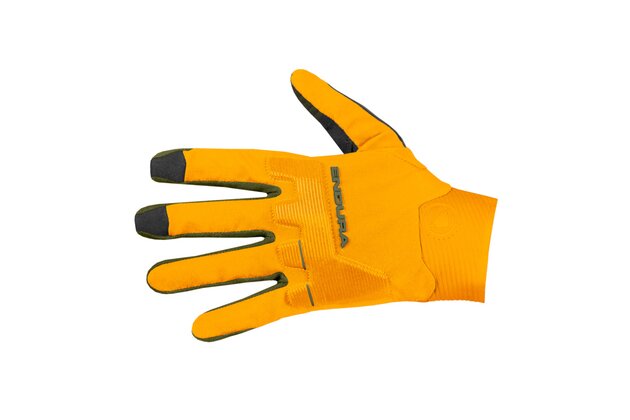 Dlouhoprsté rukavice ENDURA MT500 D3O® Tangerine