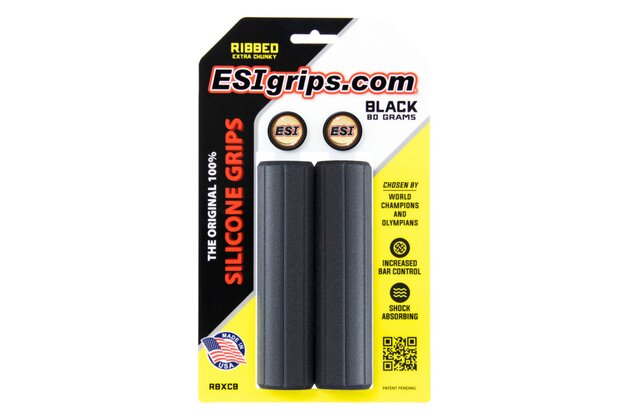 Gripy ESI Ribbed Extra Chunky Black