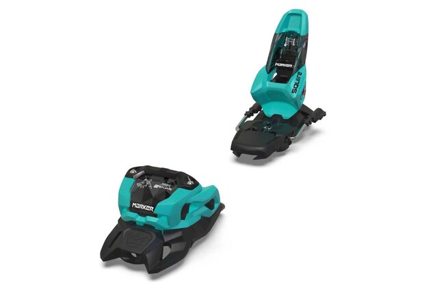 Vázání MARKER Squire 11 100mm Black/Teal