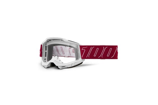 Brýle 100% Accurri 2 Redline/Clear Lens