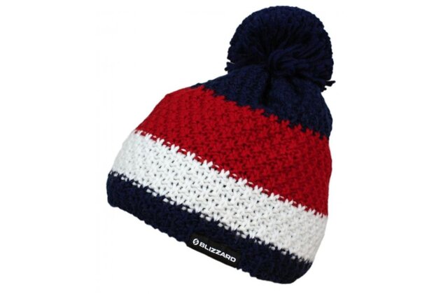 Čepice BLIZZARD Quest, blue/white/red