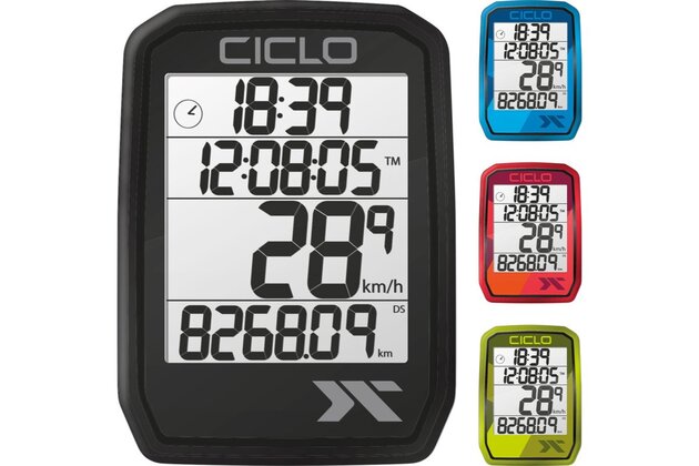 Tachometr CicloSport Protos 105 drátový
