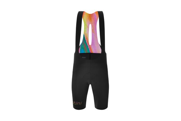 Kraťasy se šlemi SANTINI Unico Edge Black