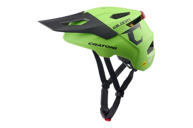 Dětská helma CRATONI WildCat MIPS Lime Matt