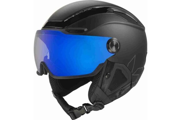 Přilba BOLLÉ V-LINE Black Matte Photochromic Blue