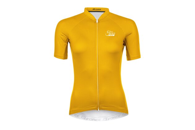 Dámský dres FORCE Pure Yellow