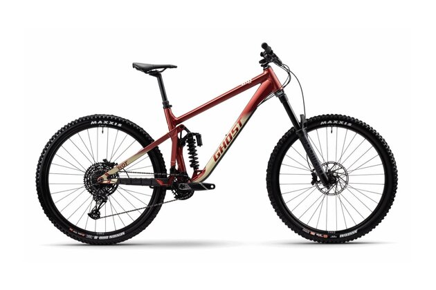 GHOST Riot EN Metallic Rusty Dark Red/Light Dust Matt