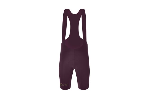 Kraťasy se šlemi SANTINI Unico Edge Burgundy