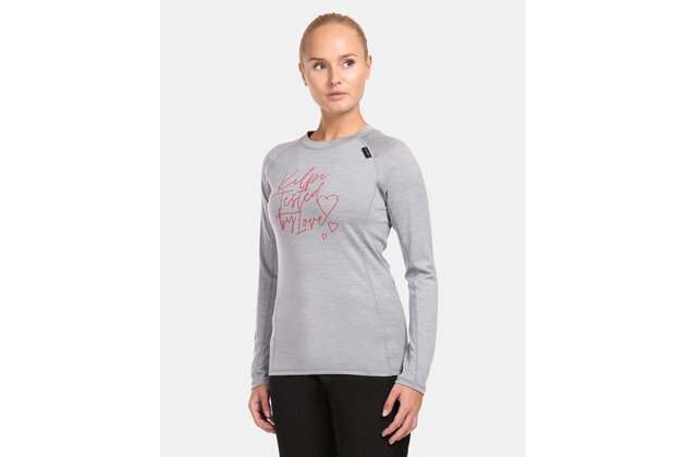 Dámské termoprádlo KILPI Mavora Top Light Grey