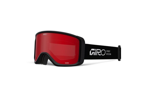 Brýle GIRO Sagen W Black Stacked-Amber Scarlet/Yellow (2skla)