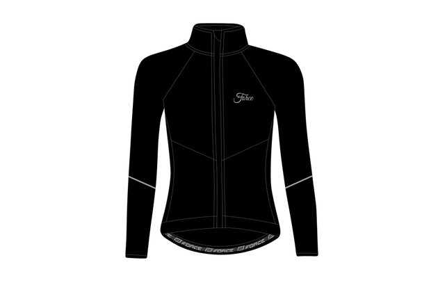Dámská softshell bunda FORCE Arrow Lady Black