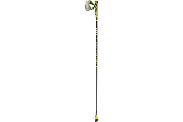 Nordic walking hole LEKI Smart Pacemaker Darkanthacite-Black-Greenyellow