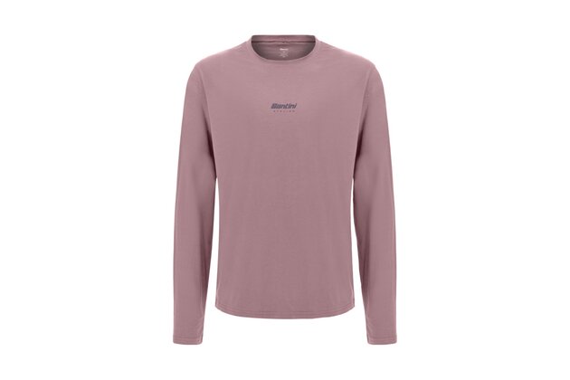 Triko s dlouhým rukávem SANTINI Brand Pink