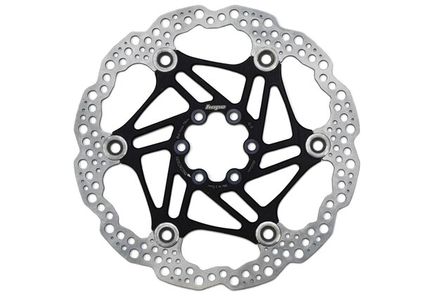 Brzdový kotouč HOPE Floating 203mm 6 děr Black