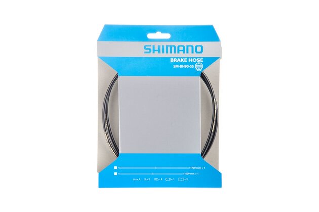 Brzdová hadice SHIMANO SM-BH90-SS 1000mm Black