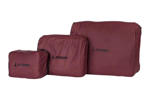 Set tašek ATOMIC PACKING CUBE 3 PCS Maroon
