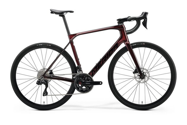 MERIDA Scultura Endurance 6000 Di2 Burgundy Red (Black)