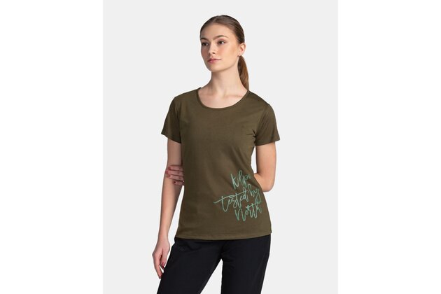 Dámské triko KILPI Garove Khaki