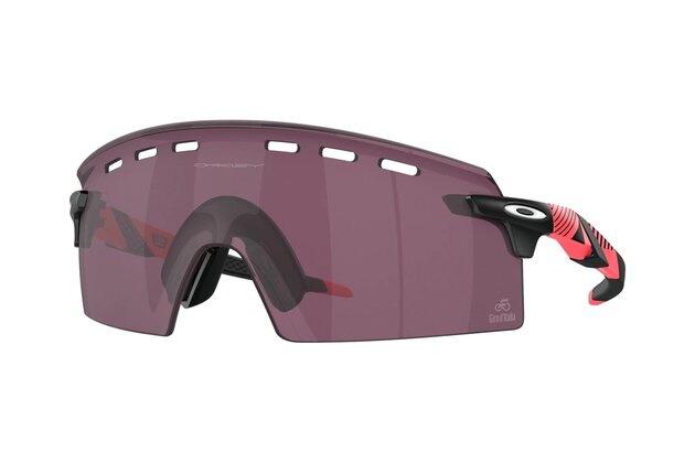 Brýle OAKLEY Encoder Strike Vented Pink stripes/Prizm Road Black