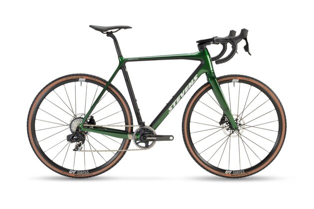 STEVENS Super Prestige Force eTap AXS Forest Green Black
