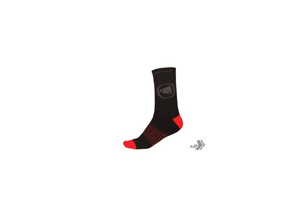 Ponožky ENDURA Thermolite II (2-balení) Black