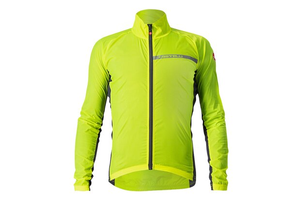 Bunda CASTELLI Squadra Stretch Fluo/Dark Grey