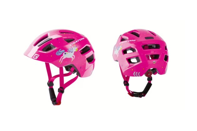 Dětská helma CRATONI Maxster Unicorn Pink Glossy