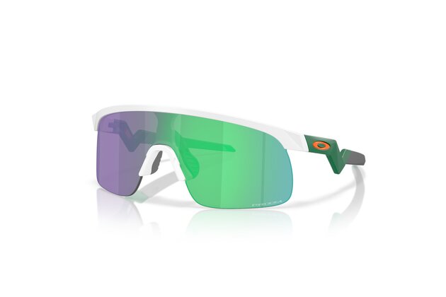 Dětské brýle OAKLEY Resistor Matte White / Prizm Jade Lenses