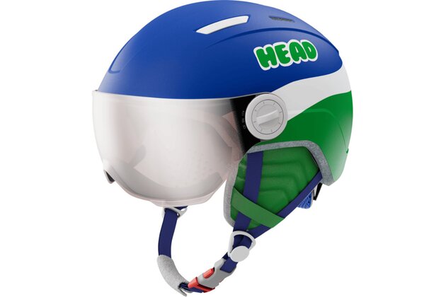 Přilba HEAD MOJO Visor Blue/Green