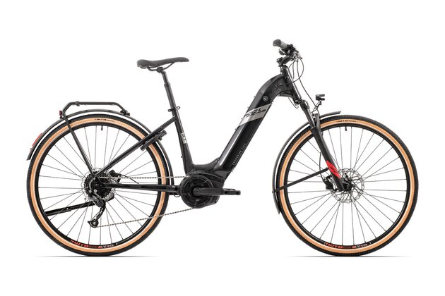 ROCK MACHINE Crossride e400 B Touring Gloss Black/Black/Silver