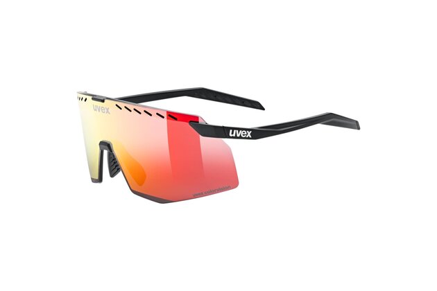 Brýle UVEX Pace Stage Cv Black Matt/Mir. Red S2
