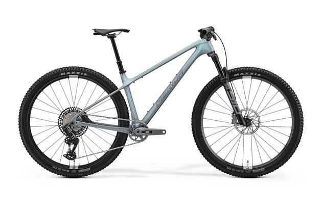 MERIDA Big.Nine TR 8000 Silk Transparent Blue (Silver)