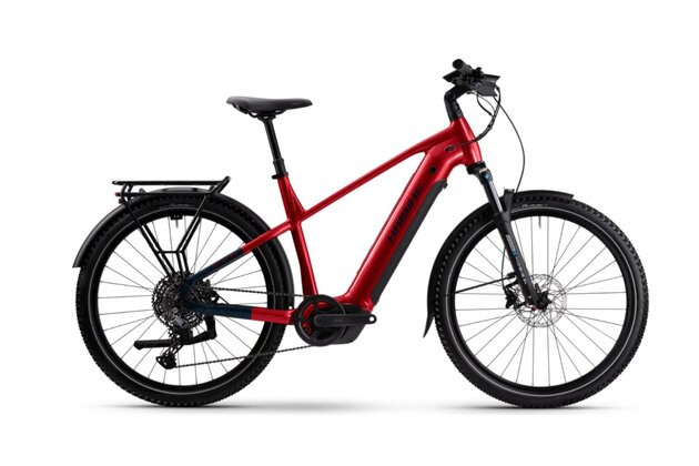 HAIBIKE Trekking 7 High Dynamite Red/Blue Glossy