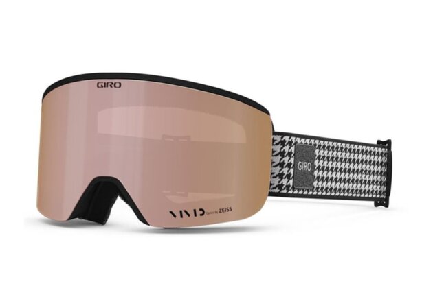 Brýle GIRO Ella Black/White Lux Vivid Rose Gold/Vivid Infrared (2 skla)