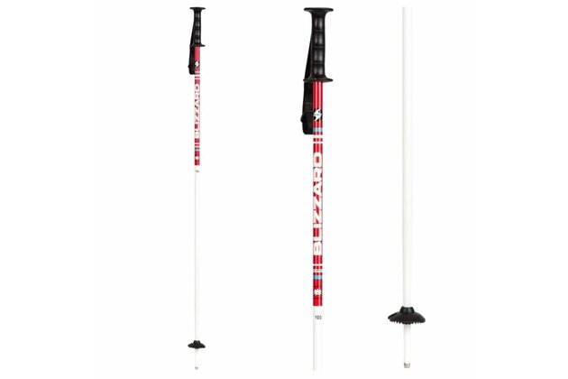 Sjezdové hole BLIZZARD Race junior ski poles white/red