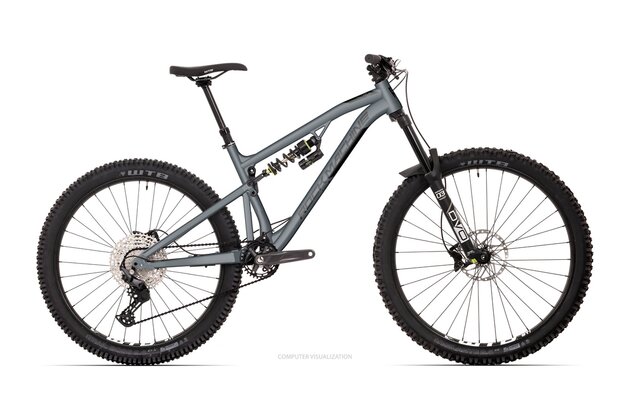 ROCK MACHINE Blizzard 50-297 Matte Grey/Black
