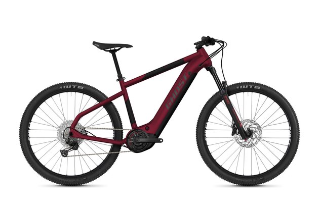 GHOST E-Teru Advanced 27.5 Dark Cherry/Midnight Black/Gray