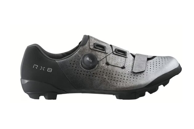 Tretry SHIMANO SH-RX801 Wide Silver