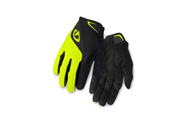 GIRO Bravo LF Gel Full Finger Gloves Yellow L