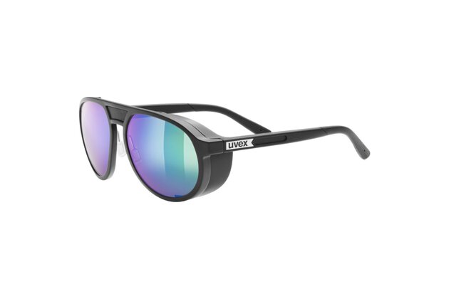 Brýle UVEX MTN Classic Pure Black Matt/Mirror Green