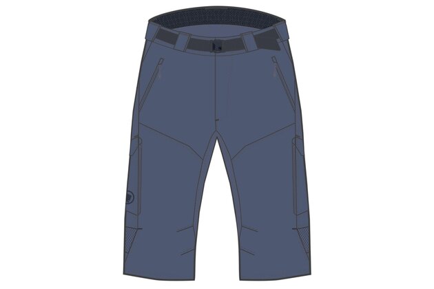 Kalhoty 3/4 ENDURA Hummvee Indigo Rock
