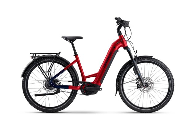 HAIBIKE Trekking 9 ABS Low Dynamite Red/Blue Glossy