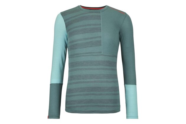 Dámské triko s dlouhým rukávem ORTOVOX 185 Rock'N'Wool Arctic Grey